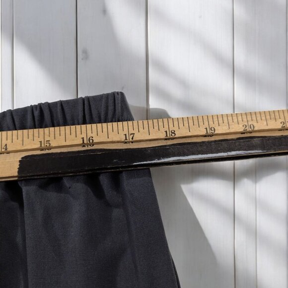 Effortless Style By Citiknits Womens Dark Gray Elastic Waist Pants STretch USA - Picture 5 of 8